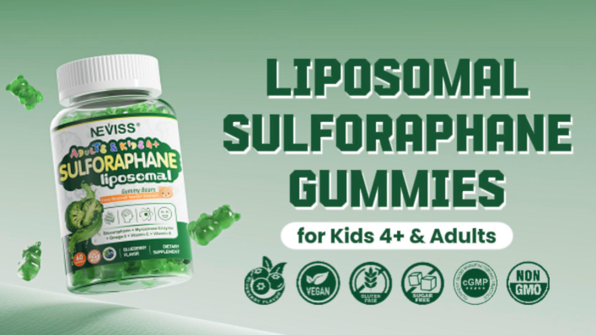 Amazon.com: Liposomal Sulforaphane Supplement, Broccoli Gummies